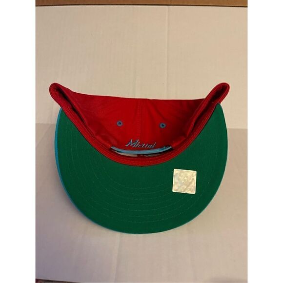 KBETHOS SnapBack headwear Red Miami Adjustable Baseball hat - Picture 3 of 5